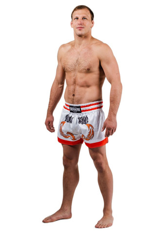 Шорти Muay Thai Fighter white (TF8900W) Berserk Sport (292631891)