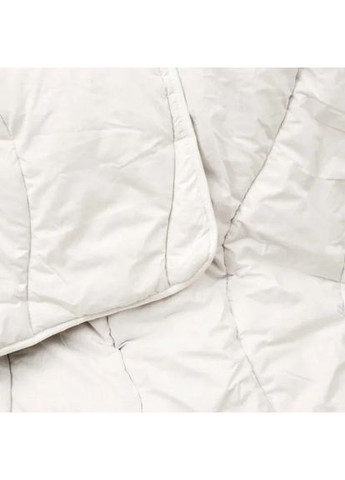 Ковдра двоспальна стьобана Soft Лебяжий пух 21377 170x210 см біла Viluta (364105652)