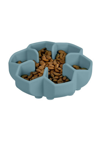Миска для повільного харчування Silicone,, сірий WAUDOG (322001460)