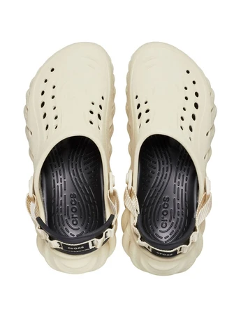Женские Кроксы 207937-2YJ Бежевый Резина Crocs (368527768)