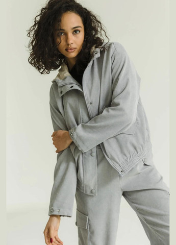 Серая демисезонная куртка Seventeen