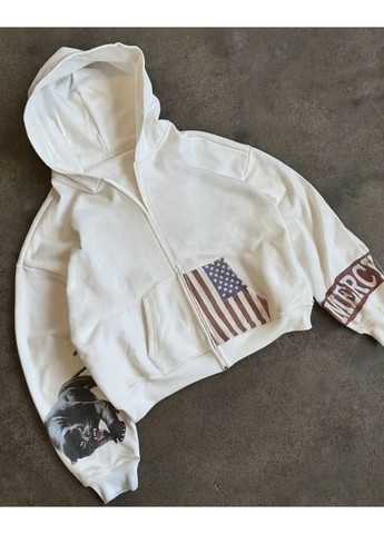 Женское худи с капюшоном на змейке Гермес (371886677)