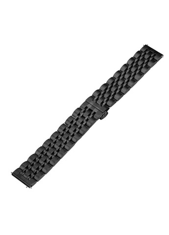 Металлический ремешок Steel Link для часов Samsung Galaxy Watch 3 41mm SMR850 - Black Primolux (266341133)