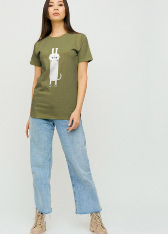 Футболка Boyfriend / дихаючий принт / YAPPI - (252386765)