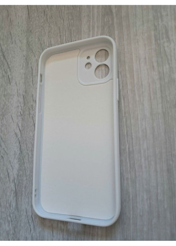 Чохол на 12 Білий силіконовий Silicone Case full No Brand (360896526)