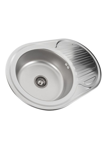 Кухонная мойка из нержавеющей стали 7750 САТИН (0.6/170 мм) Valeso (336936441)