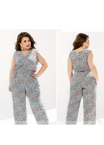 Комбинезон Liton молочный штапель