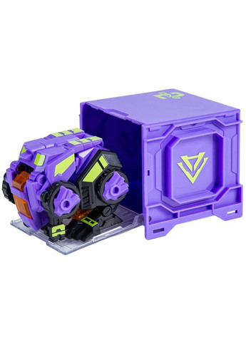 Динозавр-трансформер Пурпурный Раптор-бот, бокс для хранения () DINOSTER EU580840-2 (332955041)