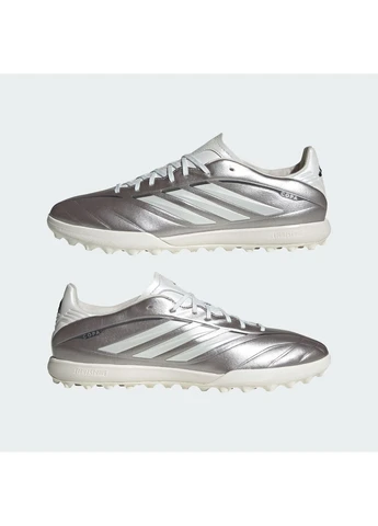 Серебряные сороконожки copa pure iv league metallic js2564 adidas