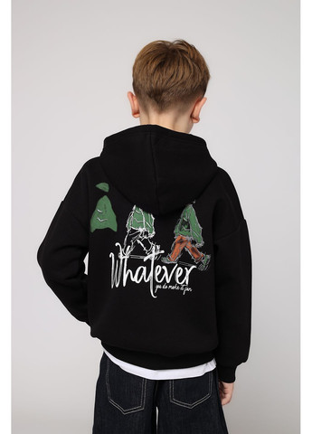Худи для мальчика цвет черный CB-00284537 Yuki (366870694)