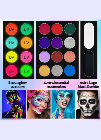 Аквагрим 22 цвета Veronni (317257065)