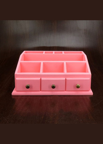 Настольный органайзер из дерева Ректор барби (КНЦ-002050) No Brand (328227949)