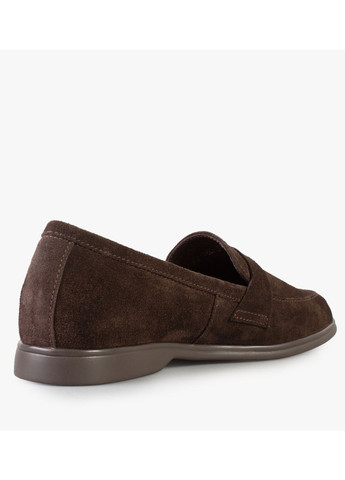 ModaMilano Туфлі лофери жіночі бренду 8200688_(2) коричневий з натуральна замша, україна — демісезон (325221887)