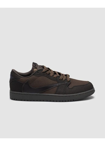 Цветные демисезонные кроссовки мужские nike air jordan 1 retro low og sp travis scott найк аир джордан No Brand