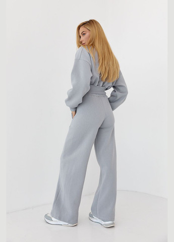 Утепленные трикотажные штаны с карманами Liton (297373638)