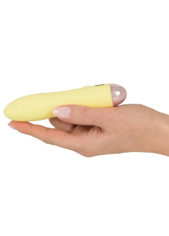 Мини вибратор гладкий для стимуляции клитора силиконовый гладкий Cuties You2Toys (386439153)