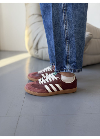 Цветные летние кроссовки adidas samba og fox bordo адидас самба No Brand
