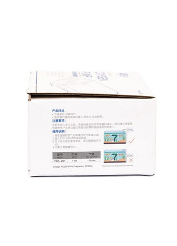 Компресор для акваріума з USB кабелем, 1,5 Вт Yee (352060834)