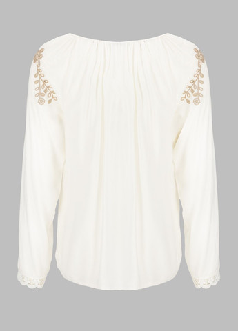 Вышиванка рубашка с принтом женская 2214 S Белый (2000990588401A) ES-Q (294753487)