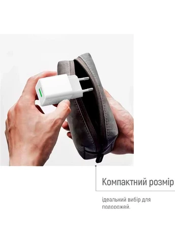 Зарядний пристрій GaN Mini 35W White (CW-CHS055PD-WT) Colorway (324557964)