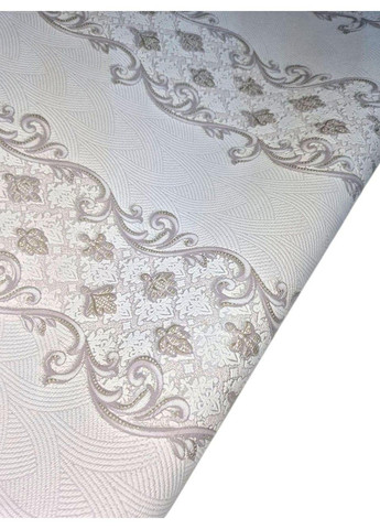 Шпалери вінілові флізелінові в спальню, коридор, зал, вітальню, дитячу кімнату 10.05×1.06 м Слов’янські шпалери 3684-01, бежеві Слов'янські шпалери (340275467)