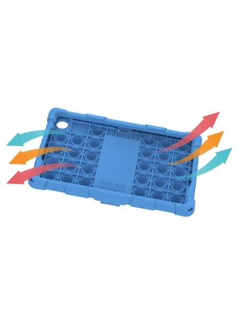 Чохол SoftGel Kids дитячий pop-it для Samsung Tab A 8.0 2019 SM-T295 T290 Голубий No Brand (394038089)