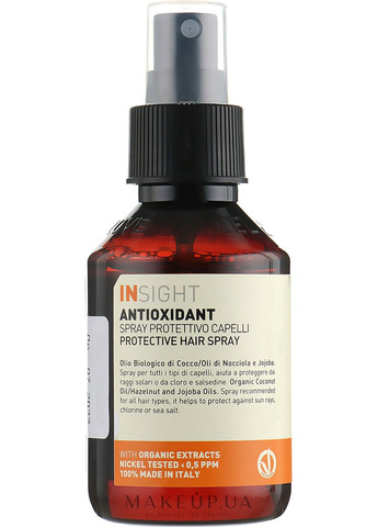 Захисний спрей-антиоксидант для перевантаженого волосся Antioxidant Protective Hair Spray 100ml (637847-31099275) Insight (368602076)