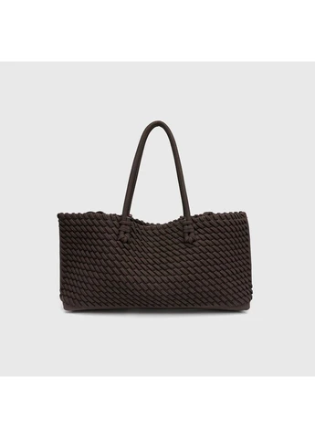 Жіноча плетена сумка-шопер Zara Зара на плече 38×18×9 см No Brand (403322958)