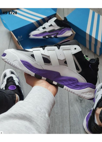 КРОСІВКИ ЖІНОЧІ ADIDAS NITEBALL АДІДАС НАЙТБОЛ No Brand комбіновані демісезони (367173881)