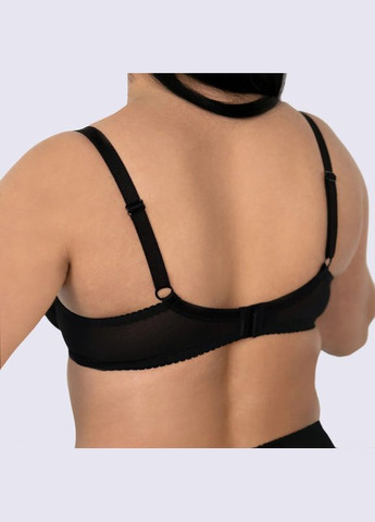 Чорний бюстгальтер на кісточках з м'якою чашкою Elita з кісточками