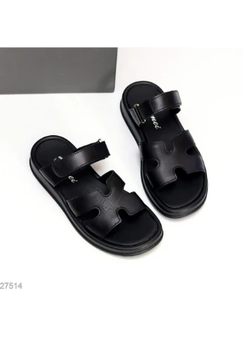 Шкіряні шльопанці No Brand (396525484)