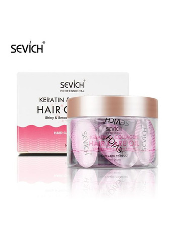 Олія для волосся з колагеном та кератином keratin collagen hair care oil 30 шт Sevich (302490584)