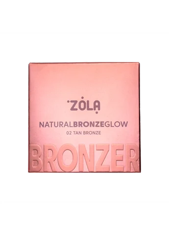 Бронзер Natural Bronze Glow 02 Бронзова засмага Tan Bronze ZOLA (395435013)