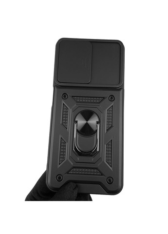 Чохол для C35 броньований з кільцем зі шторкою на камеру на реалмі с35 чорний rg1 Realme (366021095)