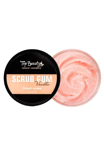 Скраб жвачка для тела Ваниль 250 мл Top Beauty (302728651)