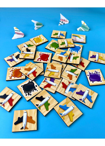 Логічна гра "Літак-кольори" ПСФ 105 Ubumblebees (297129422)