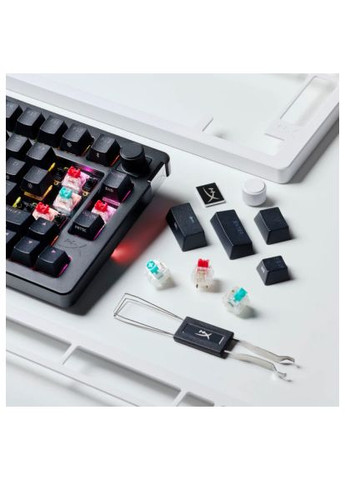 Клавиатура (91Y91AA) HyperX Alloy Rise 75 PBT HX Red Wireless UA Black (366160403)