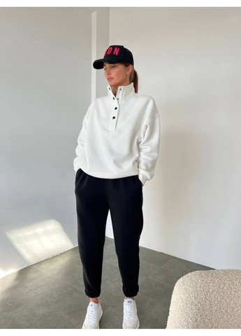 Теплий жіночий повсякденний костюм з турецької бавовни InFashion Костюм (369924136)