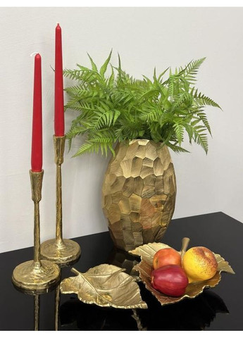 Блюдо латунь золото Лист клена, 19х24х5см Home Decor (366065281)