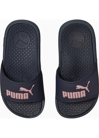 Шльопанці дитячі темно-синьо-світло-рожеві 371026-24 Puma COOL CAT (397000420)