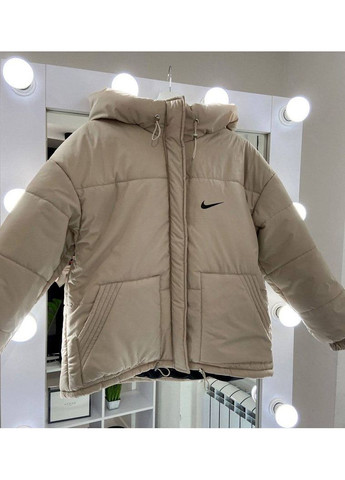 Бежевая зимняя женская куртка евро - зима Avanti