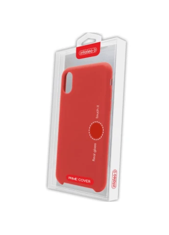 Чехол Velvet для Apple iPhone X Red (1283126484759) Intaleo (391819232)