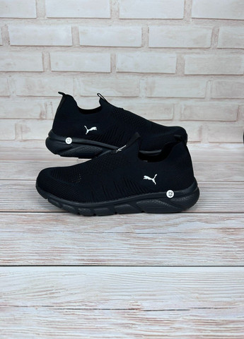 Черные мужские слипоны из текстиля повседневные Classica