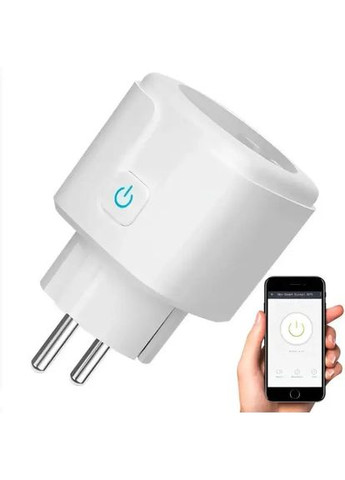 Розумна Wi-Fi розетка 16А з лічильником електроенергії із підключенням до телефону TUYA (305404693)