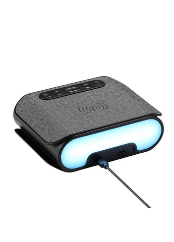 Беспроводная зарядка с часами W3040 15W Black Havit (363970228)