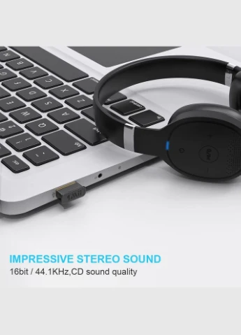 Bluetooth USB-адаптер 1Mii Miilink для ПК, USB-ключ Bluetooth 5.0+EDR совместим с Windows 7/8/10/11 No Brand (300657784)