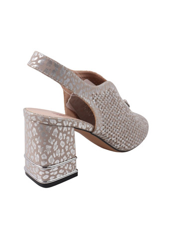 Бежевые босоножки женские капучино натуральный нубук Fashion