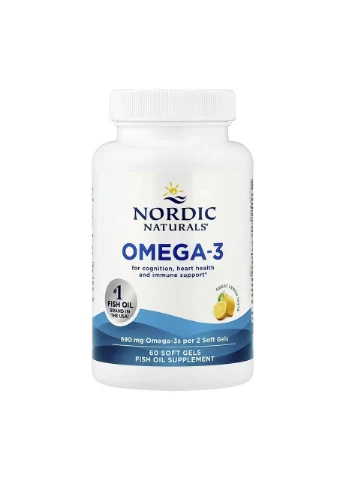 Omega-3 - 60 softgels Nordic Naturals (369397746)