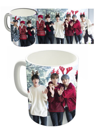 Кубок белый k-pop BTS (z0021) No Brand (327005583)