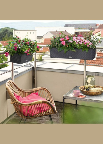 Розумний вазон Balconera Cottage 80 12 л світло-сірий 15457 Lechuza (316620863)